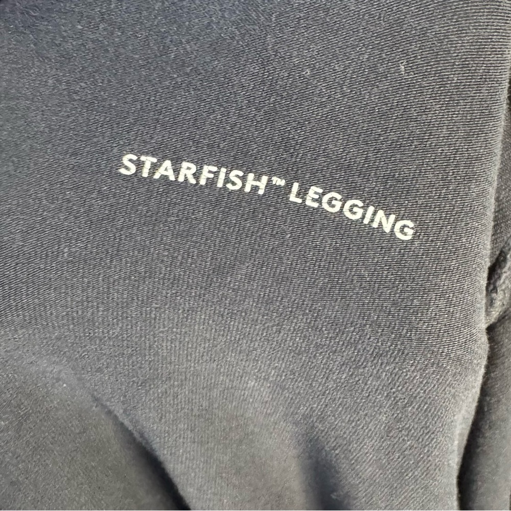 Lands' End Starfish Pull On Black Legging Size XL - Picture 7 of 8